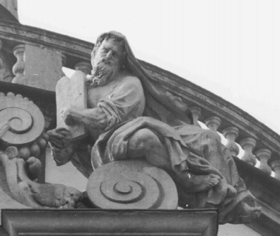 Mosè (statua) di Marinali Orazio (sec. XVII)