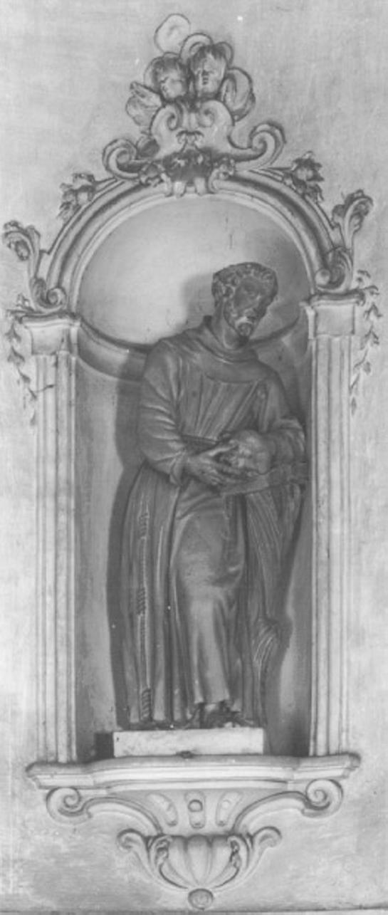 San Bernardino da Siena (statua) di Cassetti Giacomo (sec. XVIII)