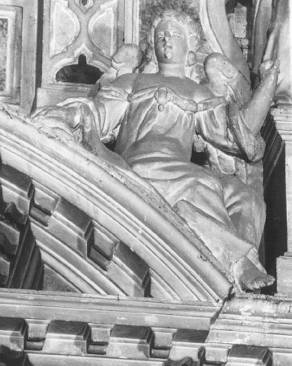 angelo (statua, elemento d'insieme) di Merlo Domenico, Merlo Federico (sec. XVII)