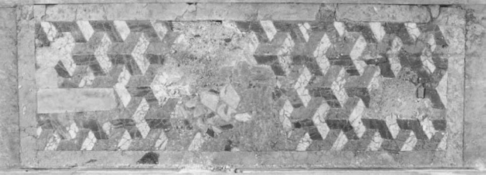 motivi decorativi geometrici (pavimento, elemento d'insieme) di Merlo Domenico, Merlo Federico (sec. XVII)
