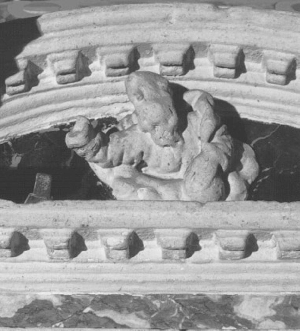Dio Padre (rilievo, elemento d'insieme) di Merlo Domenico, Merlo Federico (sec. XVII)