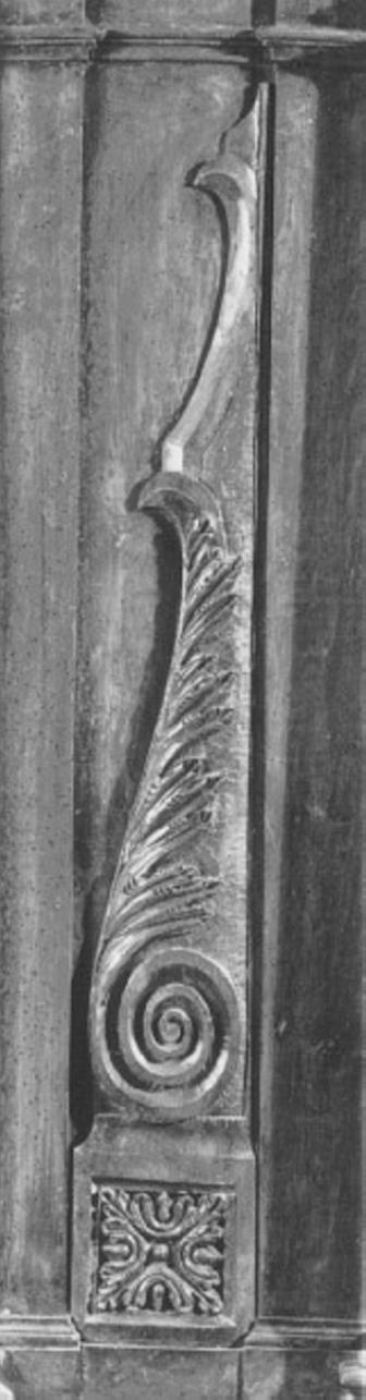 motivi decorativi geometrici e vegetali (rilievo, serie) di Olivieri Francesco (sec. XVII)