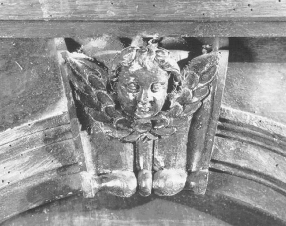 cherubino (rilievo, serie) di Olivieri Francesco (sec. XVII)