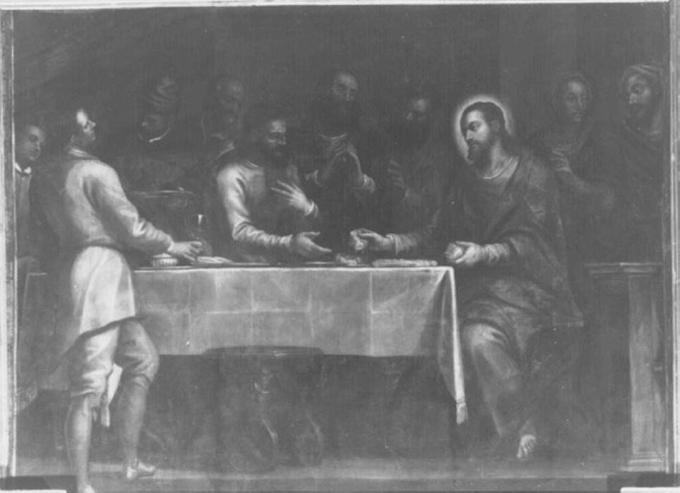 apparizione di Cristo a San Giacomo il Minore (dipinto, elemento d'insieme) di Maganza Alessandro (sec. XVII)