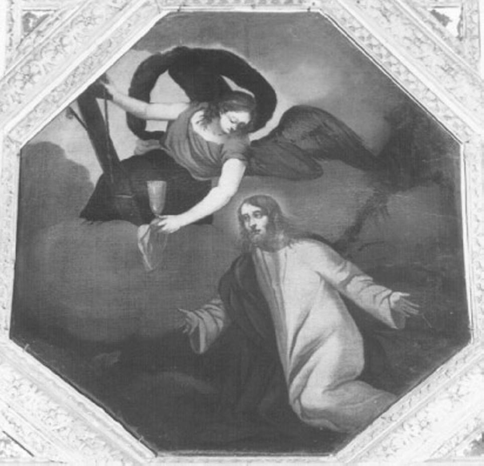 orazione di Cristo nell'orto di Getsemani (dipinto, elemento d'insieme) di Maganza Alessandro (maniera) (sec. XVII)