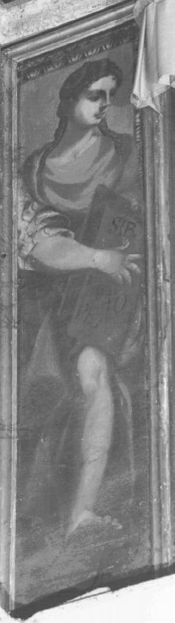 Sibilla Europea (dipinto, elemento d'insieme) di Cozza Giovanni (maniera) (sec. XVII)