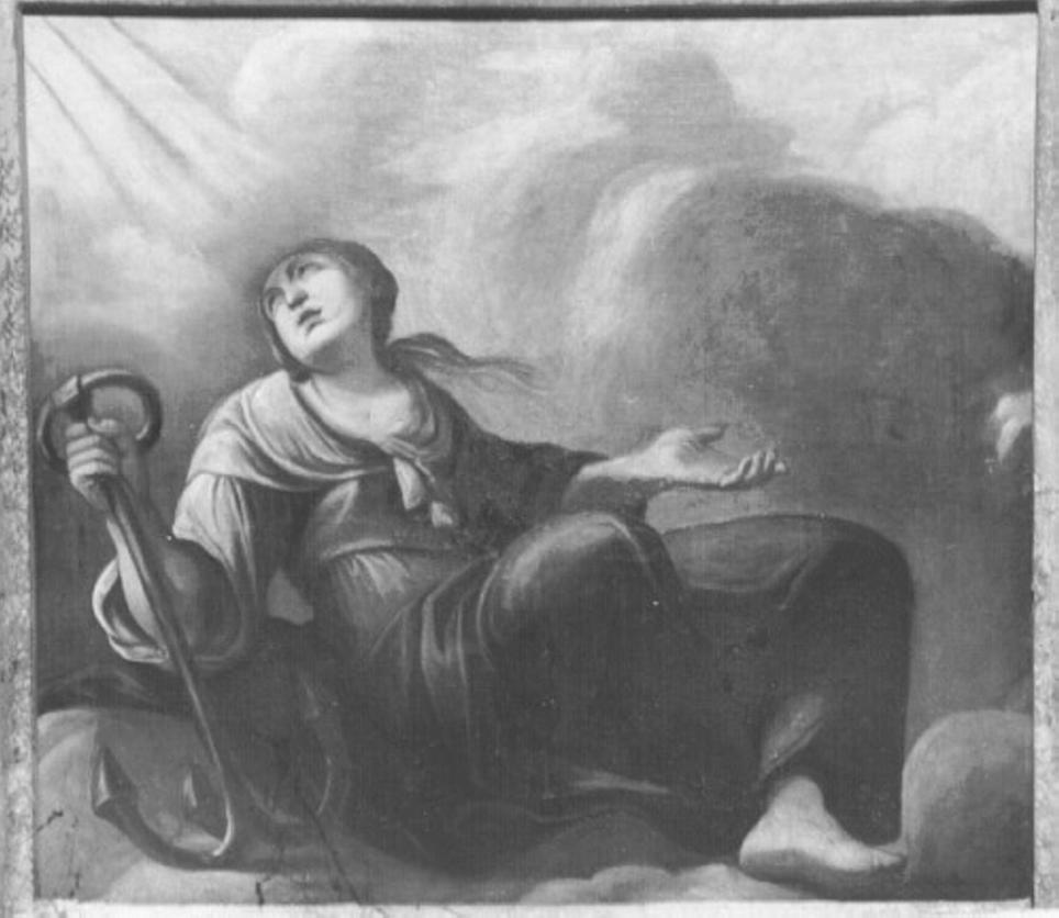 allegoria della Speranza (dipinto, elemento d'insieme) di Carpioni Giulio (maniera) (sec. XVII)