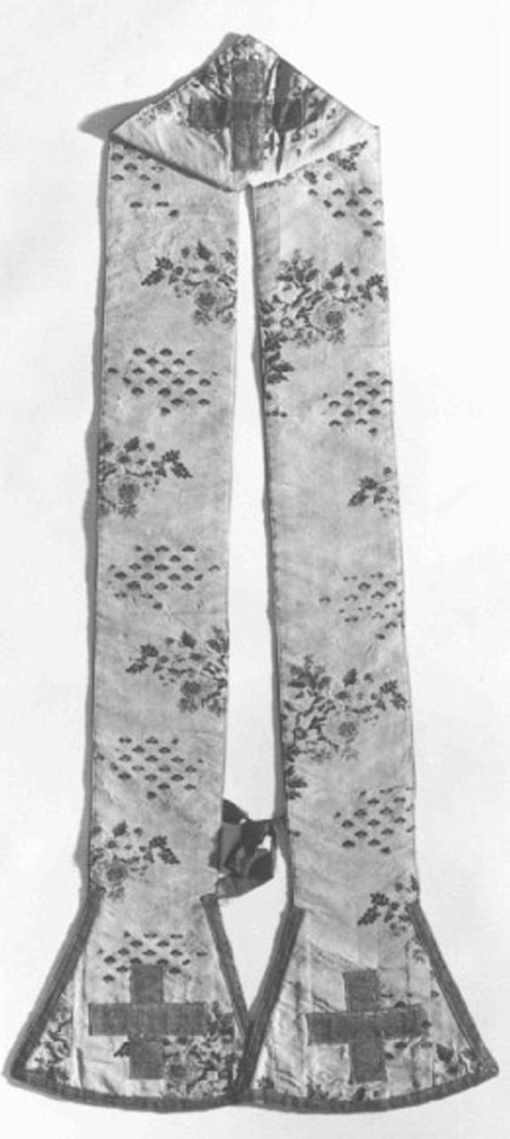 stola - ambito veneto (seconda metà sec. XVIII)