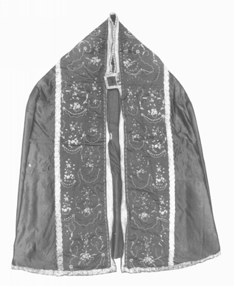 piviale - ambito veneto (ultimo quarto sec. XVIII)