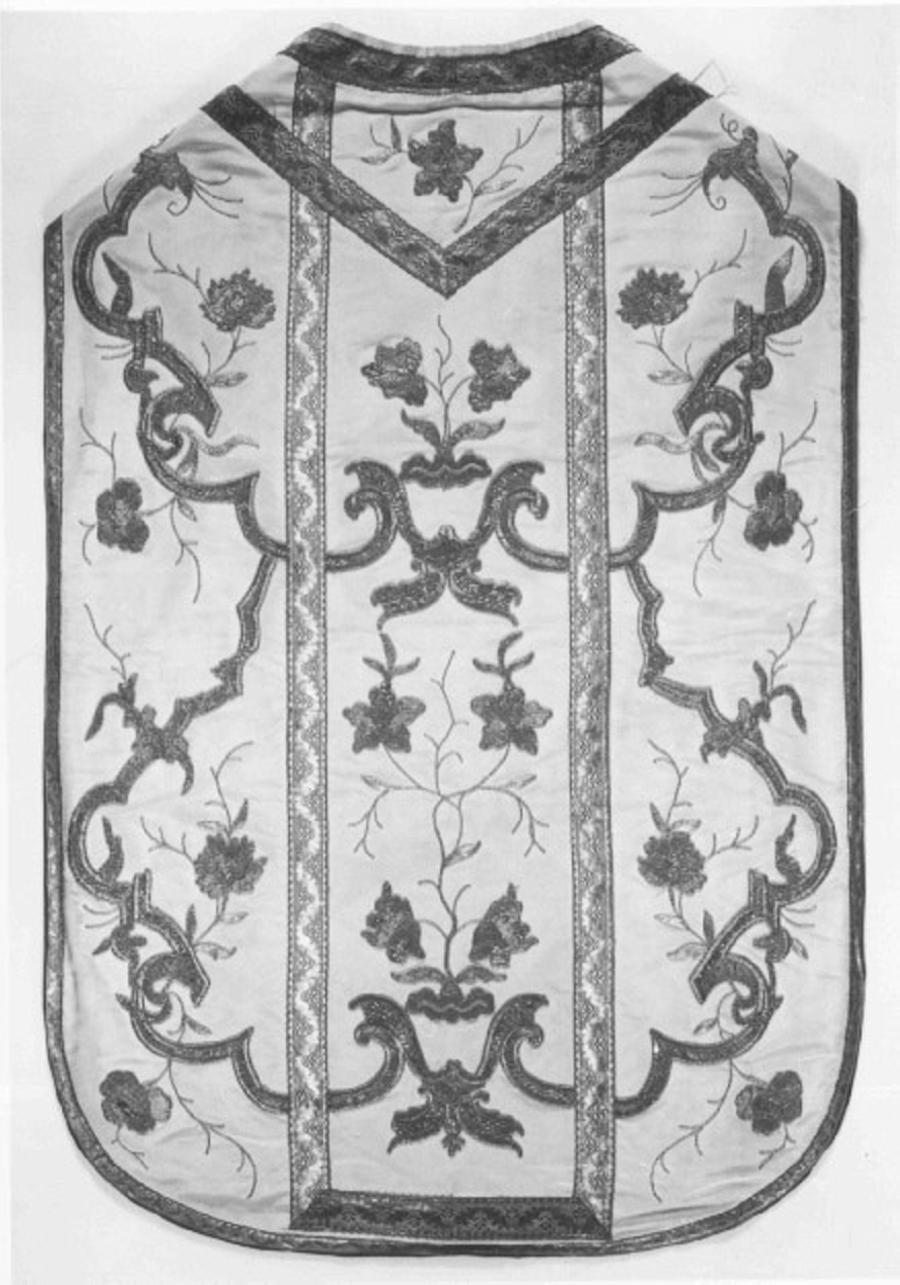 paramento liturgico, insieme - ambito veneto (seconda metà sec. XIX)