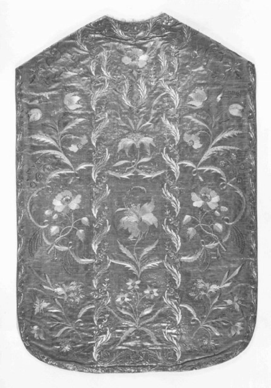 paramento liturgico, insieme - ambito veneto (seconda metà sec. XVIII)