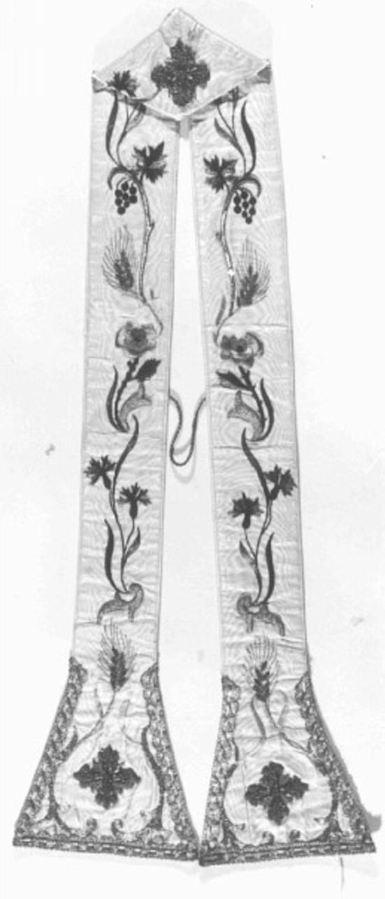 stola - ambito veneto (secc. XIX/ XX)