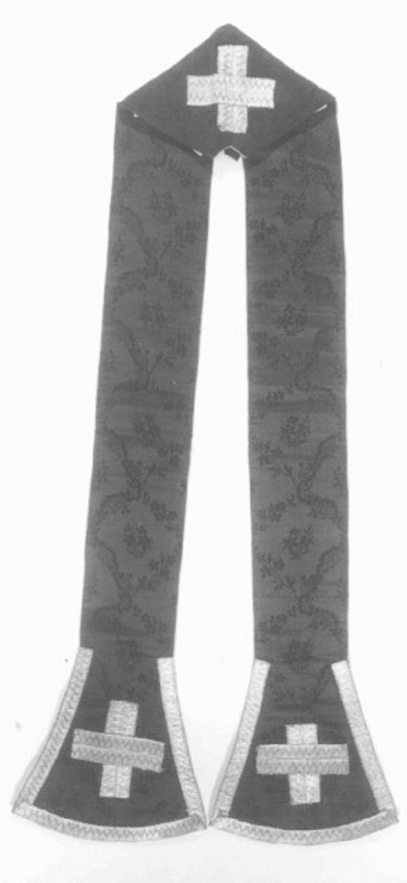 stola - ambito veneto (seconda metà sec. XVIII)