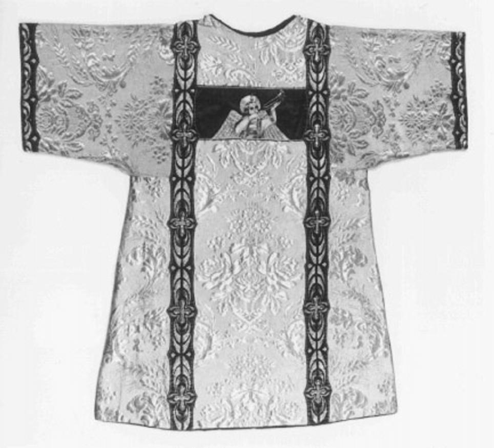 tunicella, elemento d'insieme - ambito veneto (sec. XX)