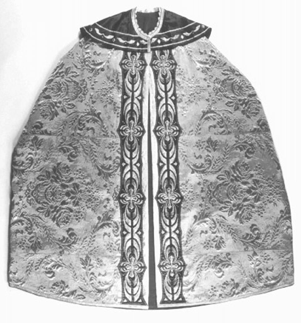 piviale, elemento d'insieme - ambito veneto (sec. XX)