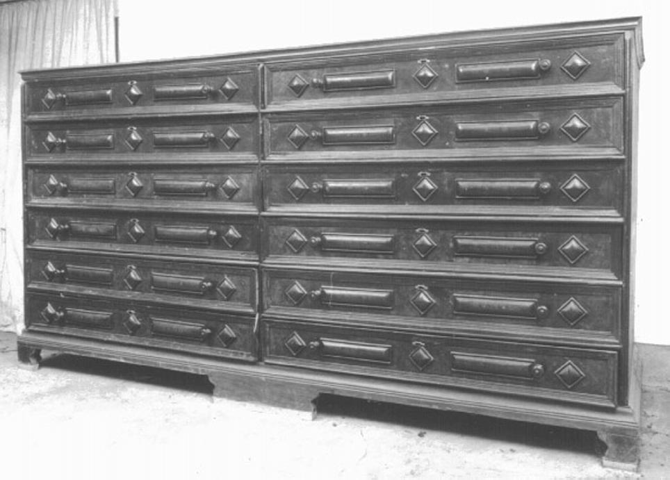 mobile da sacrestia - ambito veneto (sec. XVII)