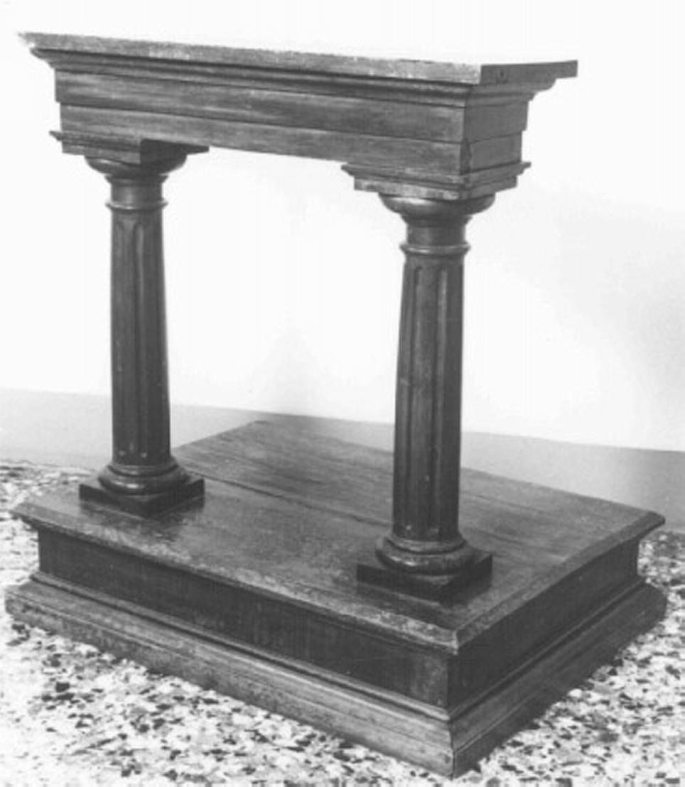 inginocchiatoio - ambito veneto (seconda metà sec. XIX)