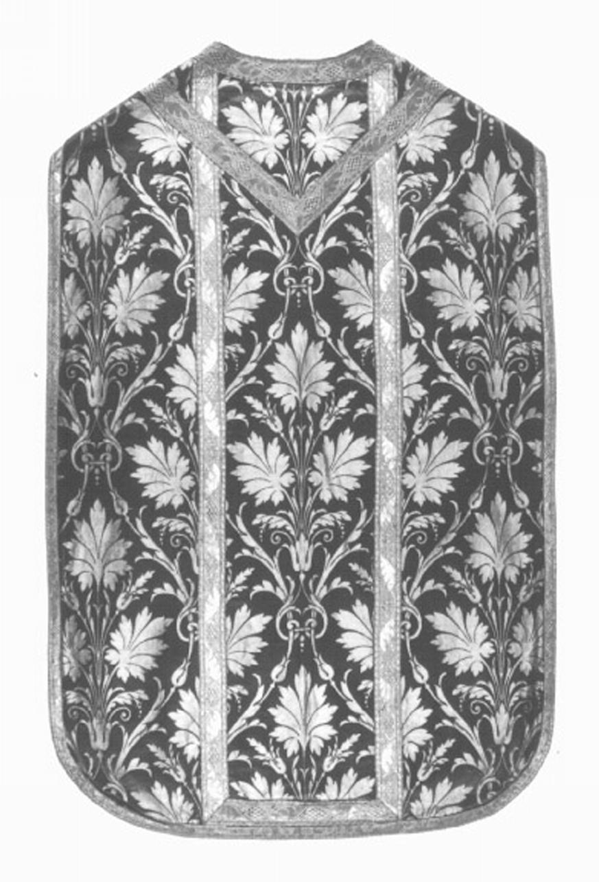 paramento liturgico, insieme - ambito veneto (secc. XIX/ XX)