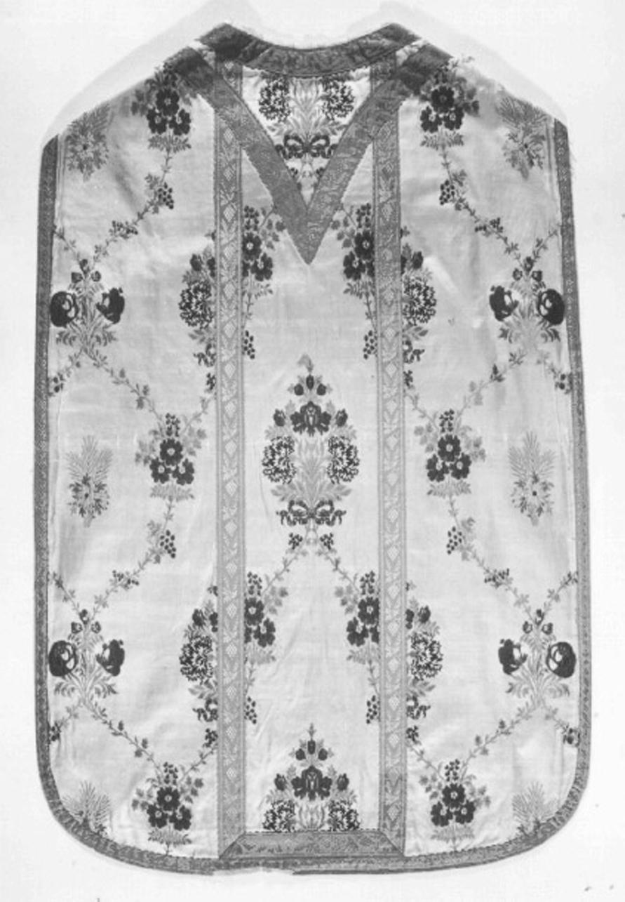 paramento liturgico, insieme - ambito veneto (secc. XIX/ XX)