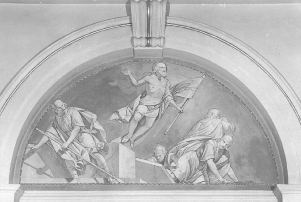 resurrezione di Cristo (dipinto) di Pitacco Rocco (sec. XIX)