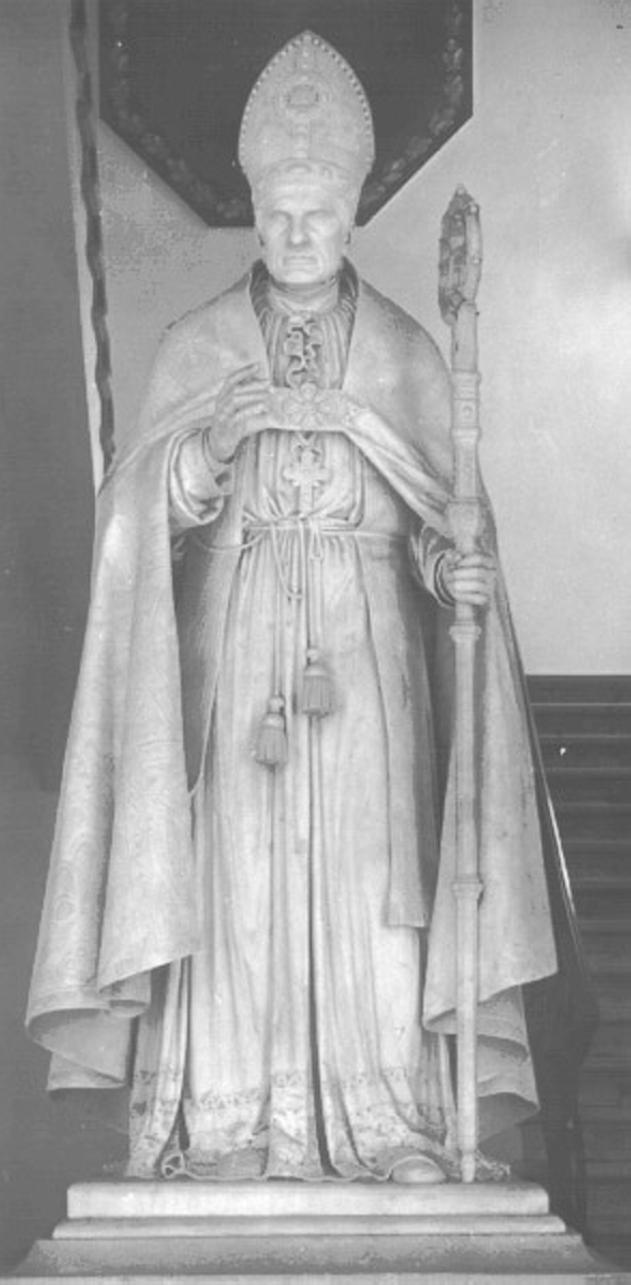 ritratto di ecclesiastico (statua) di Zandomeneghi Pietro (sec. XIX)