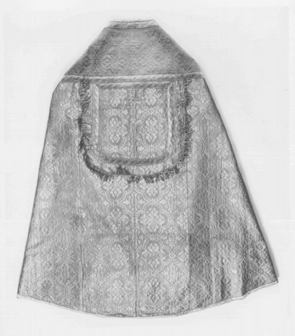 piviale, elemento d'insieme - ambito veneto (secondo quarto sec. XX)