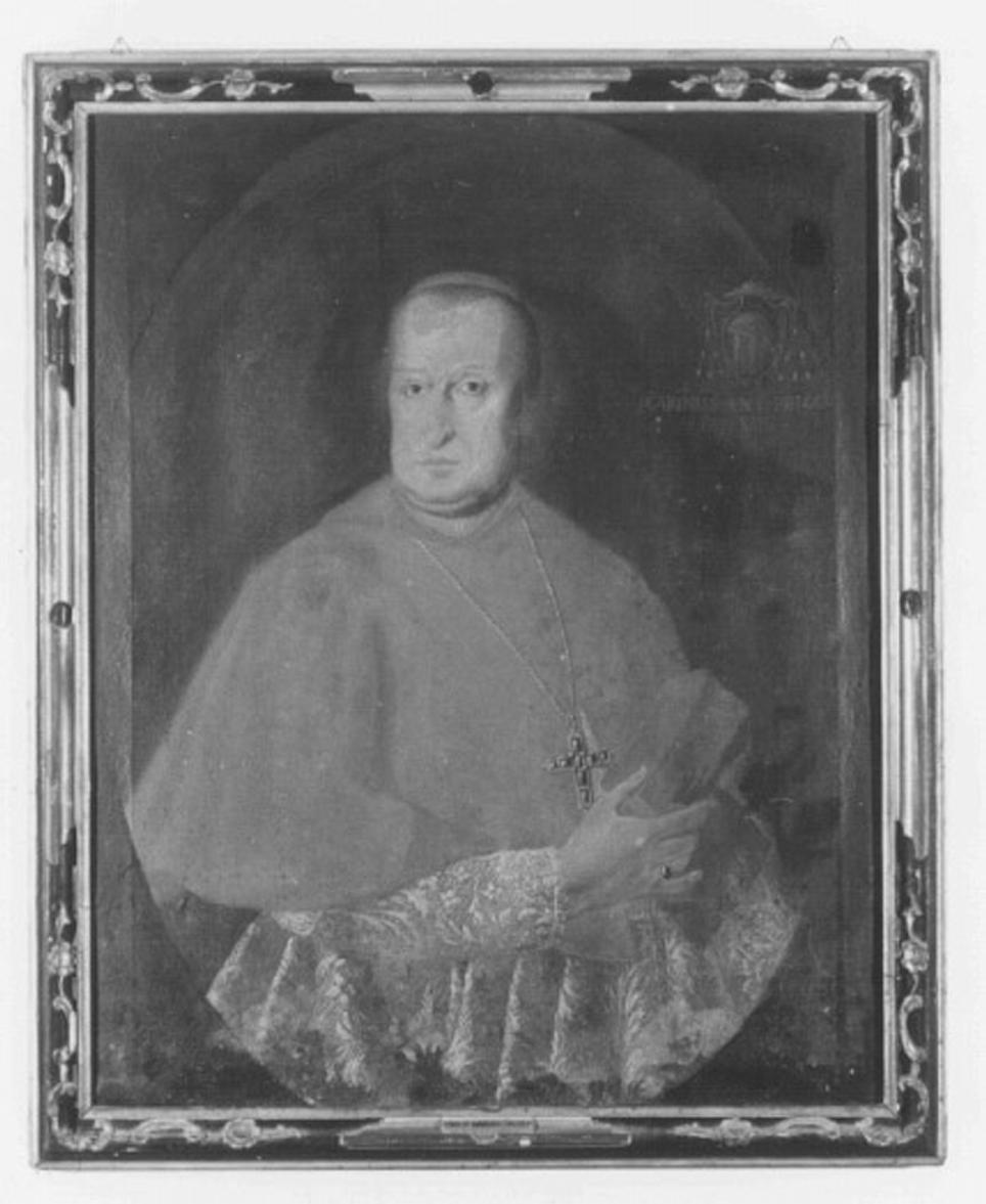 ritratto di ecclesiastico (dipinto) - ambito vicentino (sec. XVIII)