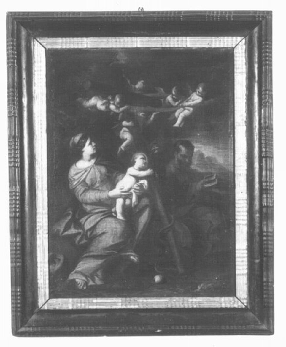 Sacra Famiglia (dipinto) di Carpioni Giulio (maniera) (seconda metà sec. XVII)