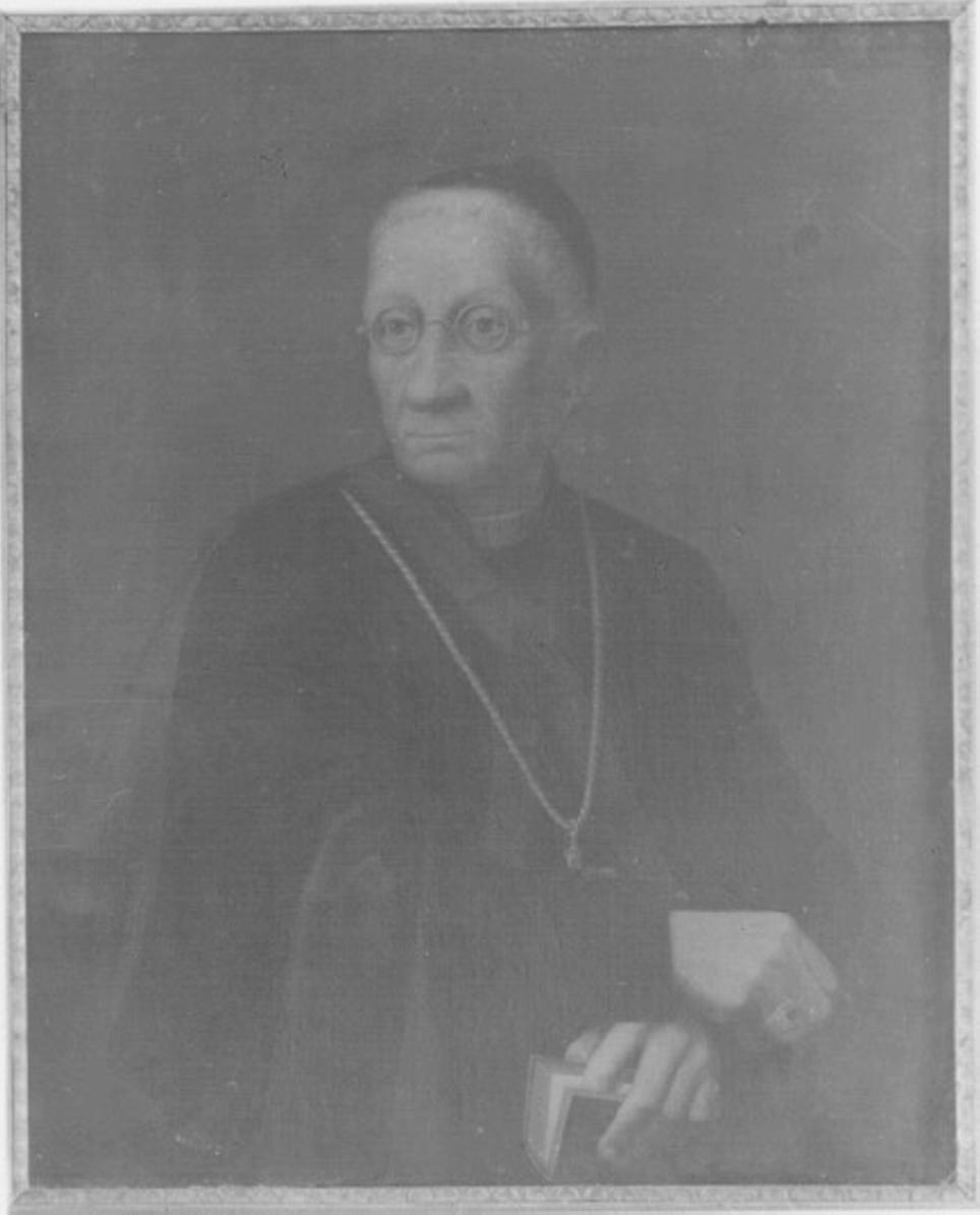 ritratto d'uomo (dipinto) - ambito veneto (sec. XIX)