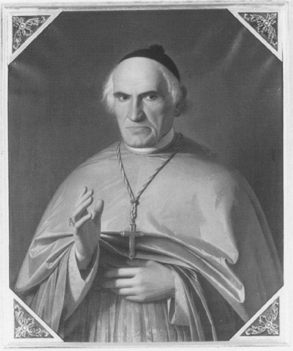 ritratto d'uomo (dipinto) di Roi Pietro (terzo quarto sec. XIX)