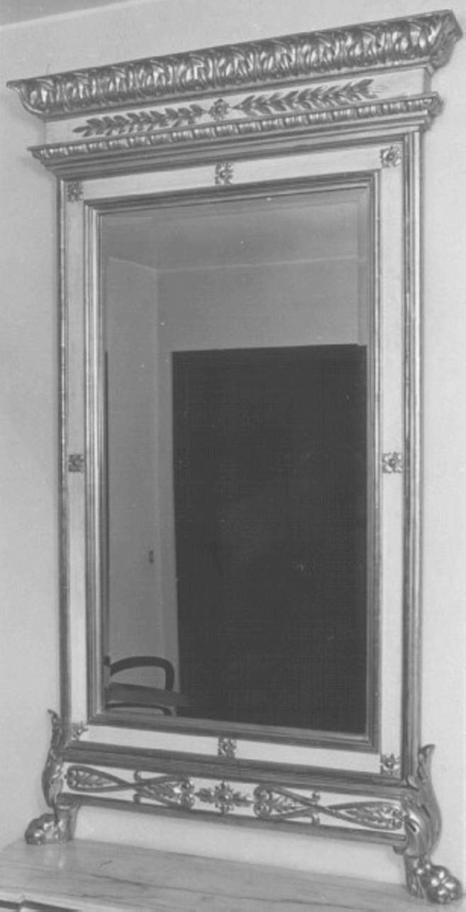 specchiera - ambito veneto (seconda metà sec. XIX)