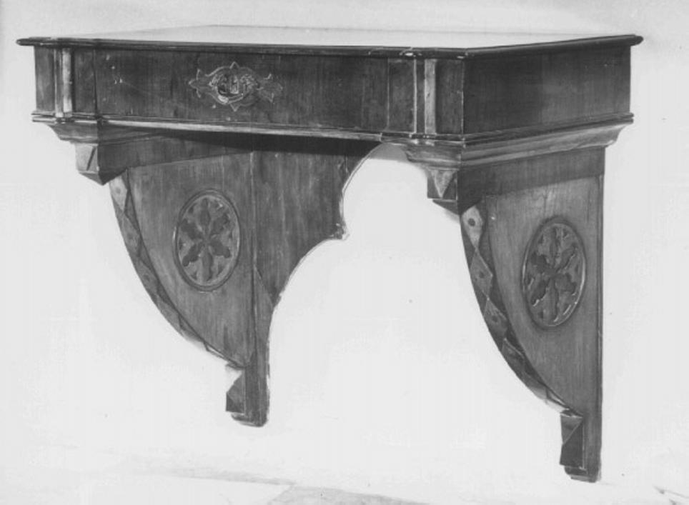 console - ambito veneto (seconda metà sec. XIX)