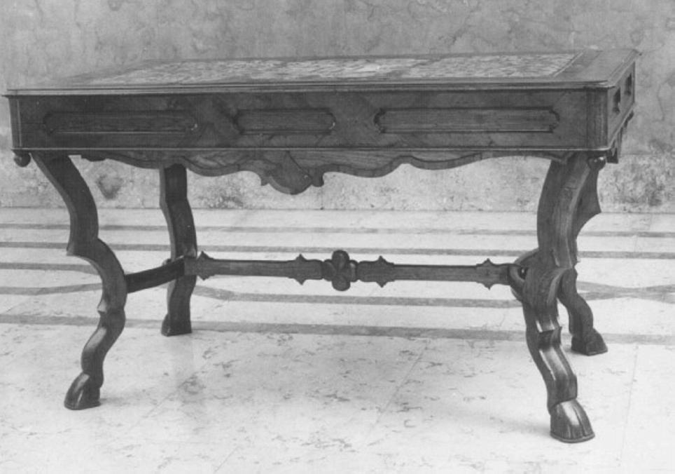 tavolo, insieme - ambito veneto (sec. XVIII)