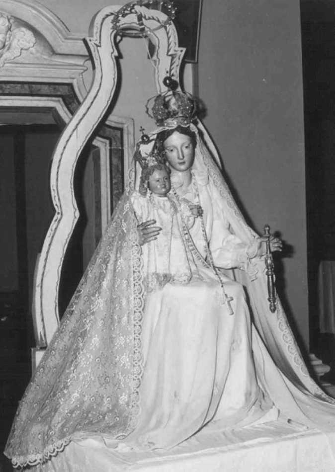 Madonna con Bambino (gruppo scultoreo) - ambito veneto (sec. XIX)