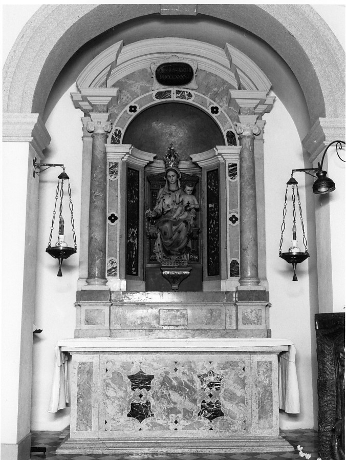 altare, elemento d'insieme - ambito veronese (ultimo quarto sec. XVII)