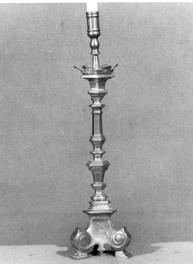 candeliere - ambito veneto (primo quarto sec. XIX)