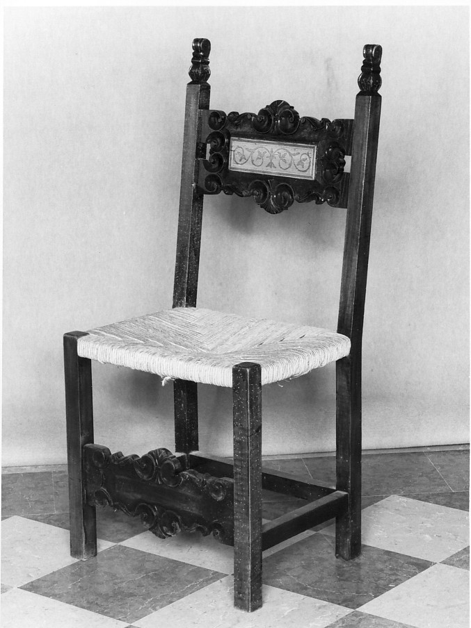 sedia - ambito veneto (sec. XX)