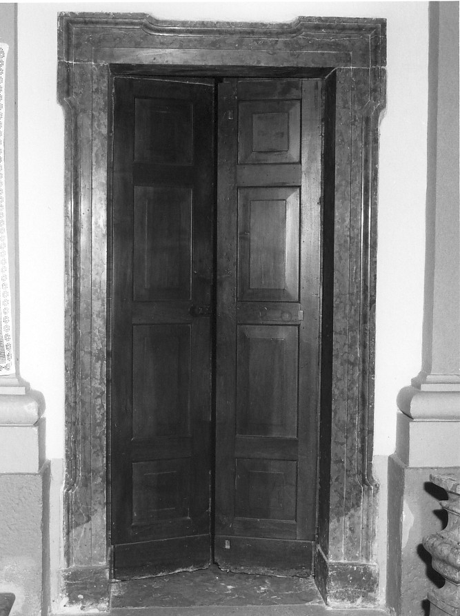 mostra di porta - ambito veronese (prima metà sec. XVIII)