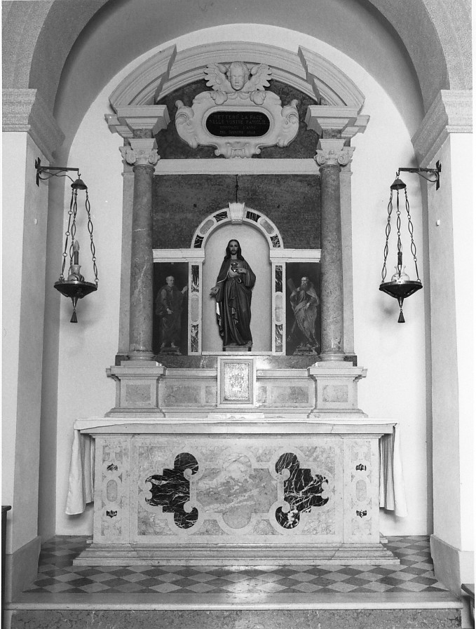 altare, elemento d'insieme - ambito veronese (ultimo quarto sec. XVII)