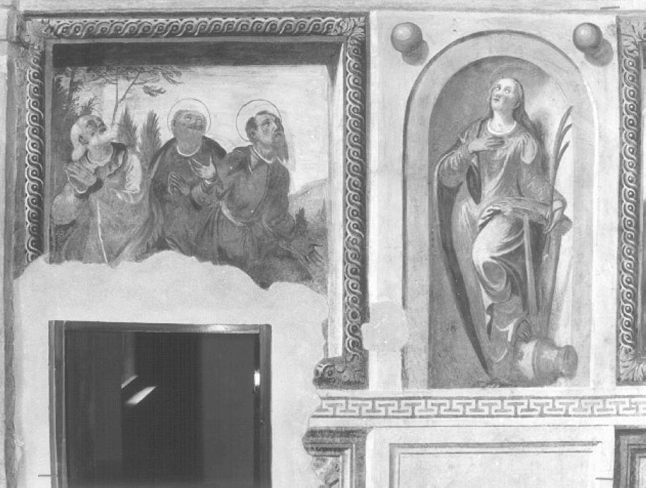 Santa Caterina (dipinto) di Aliprandi Michelangelo (attribuito) (sec. XVI)