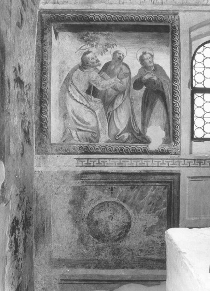 Santi (dipinto) di Aliprandi Michelangelo (attribuito) (sec. XVI)