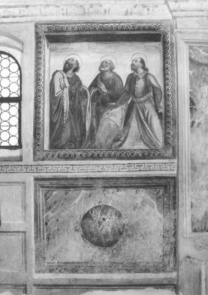 Santi (dipinto) di Aliprandi Michelangelo (attribuito) (sec. XVI)