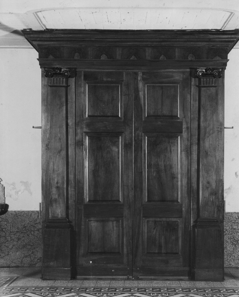 bussola d'ingresso - ambito veneto (seconda metà sec. XVIII)