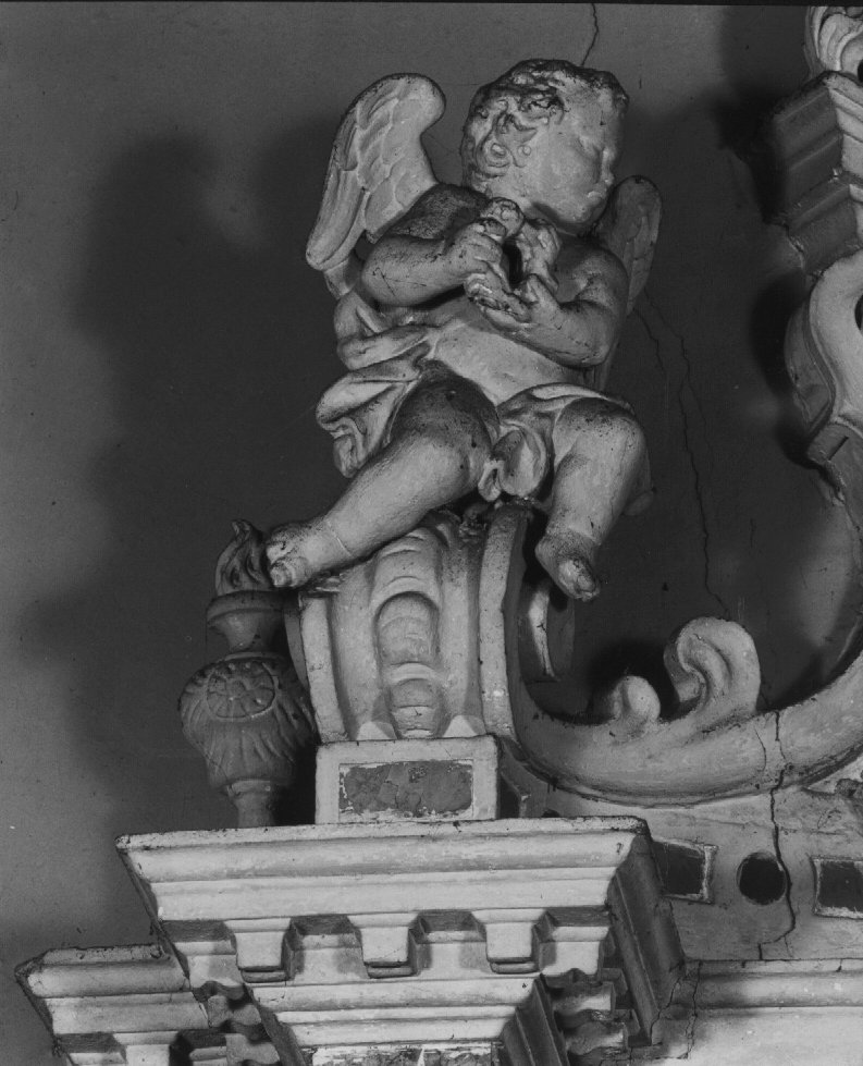 angioletto (scultura) - ambito veneto (sec. XVIII)