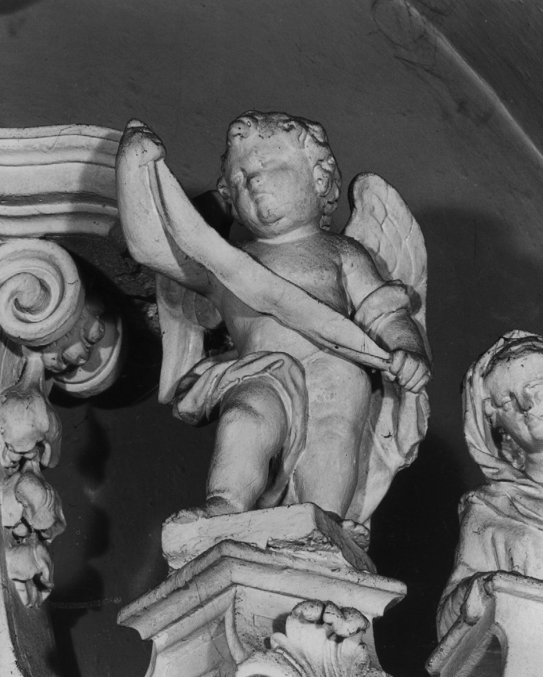 angioletto (scultura) - ambito veneto (primo quarto sec. XVIII)