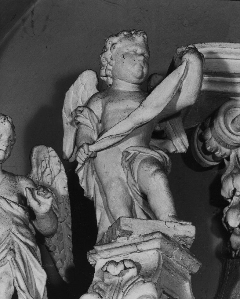 angioletto (scultura) - ambito veneto (primo quarto sec. XVIII)