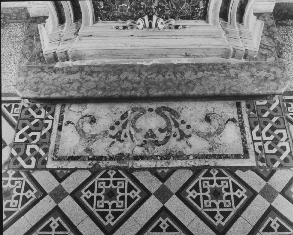 motivo decorativo (decorazione a intarsio) - ambito veneto (sec. XVIII)