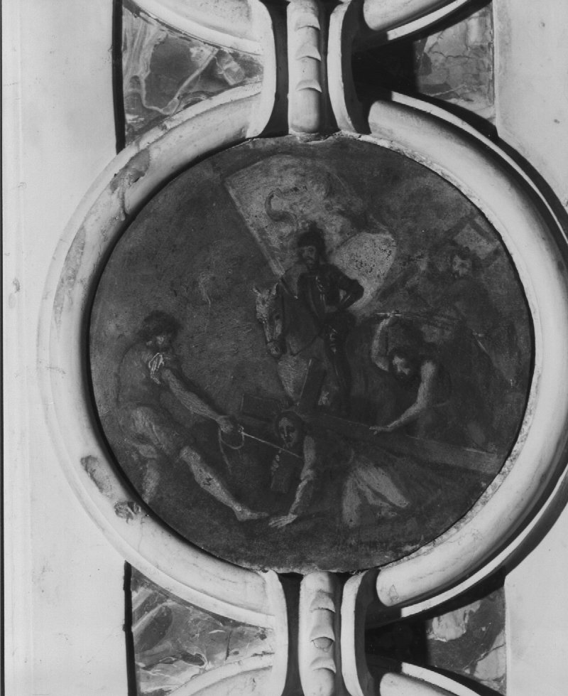 Cristo caricato della croce (dipinto) - ambito veneto (sec. XVIII)