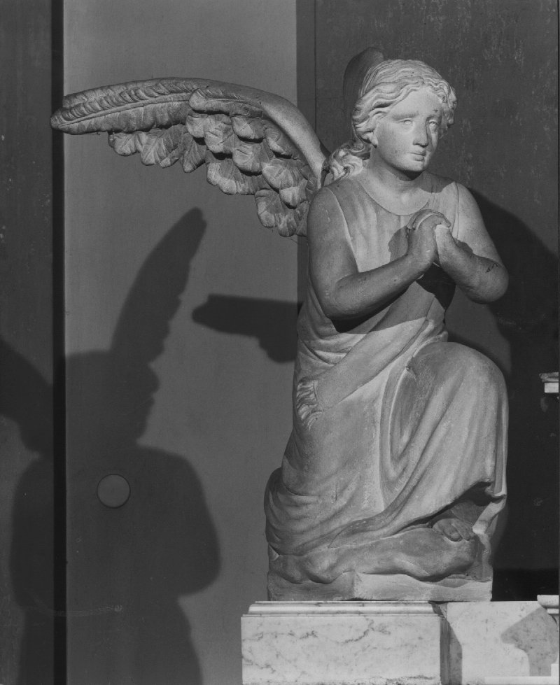 angelo (scultura) - ambito veneto (seconda metà sec. XIX)