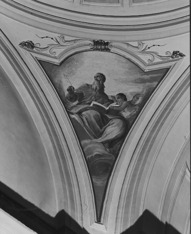 San Matteo Evangelista (dipinto) di Ciesa Giacomo (sec. XVIII)